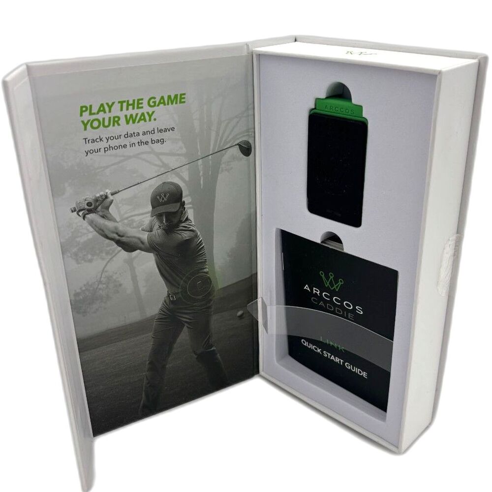 Arccos Caddie Link-Wearable Shot Tracking Device-EUC